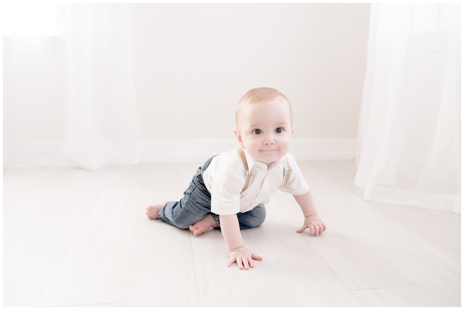 baby session in studio