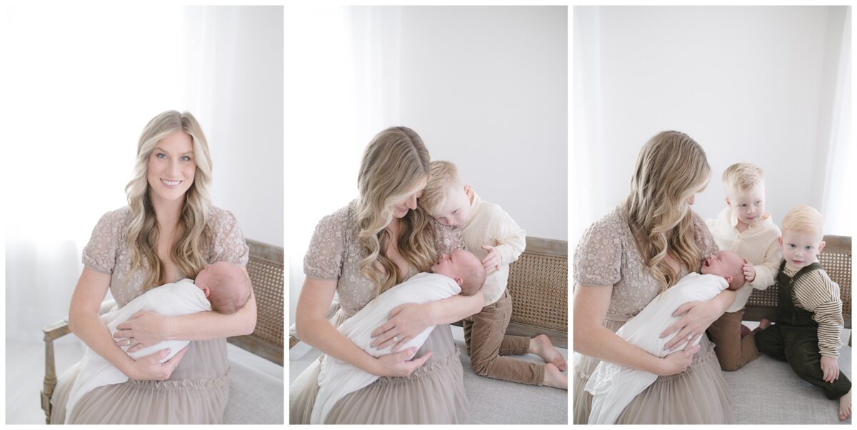 austin studio newborn session