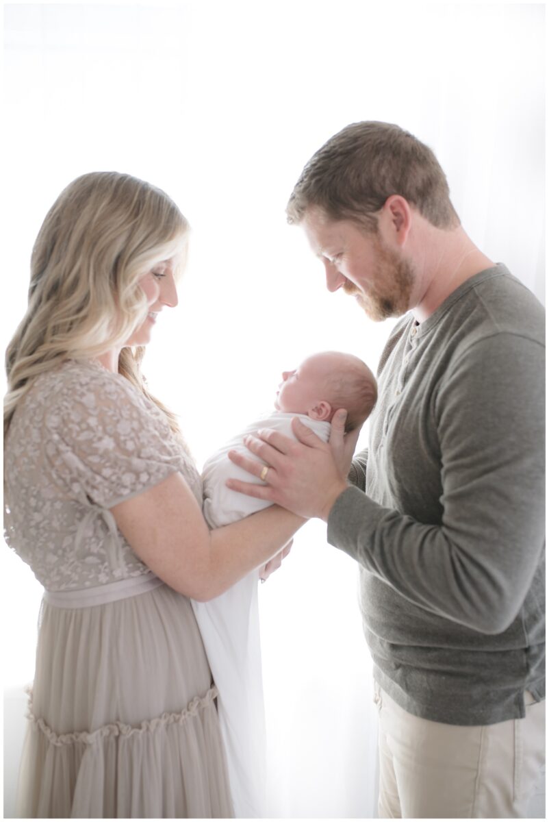 austin studio newborn session