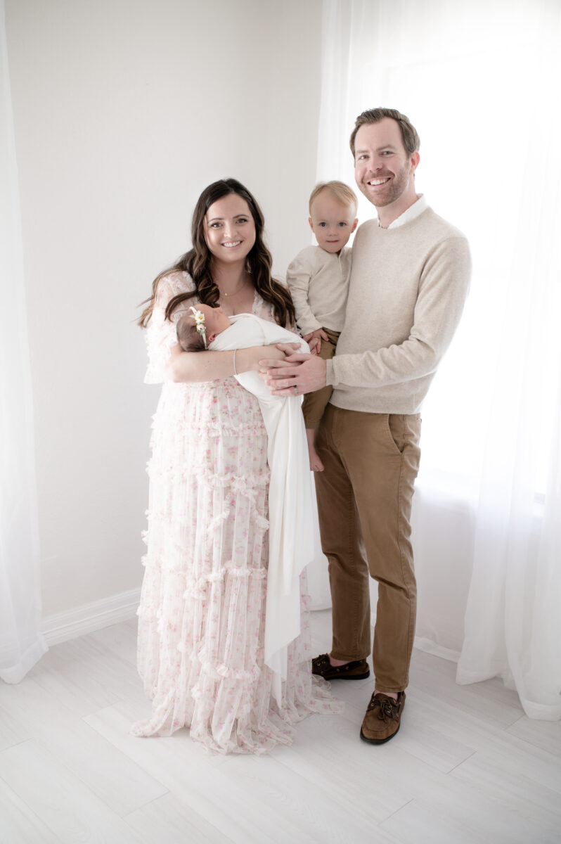 newborn studio session in austin, tx